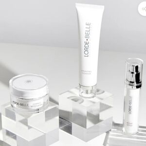 Lorde & Belle White CC Skincare Regimen Set/Boxed Set $199 Retail